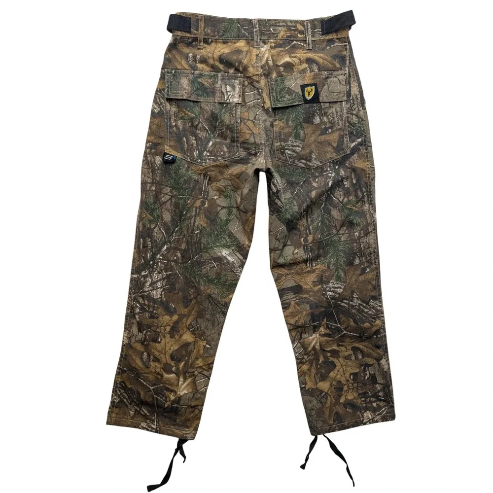 Scent Blocker Hunting Pants Youth M Brown Realtree Xtra Camo Adjustable Waist
